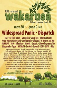 Wakarusa 2013 Lineup